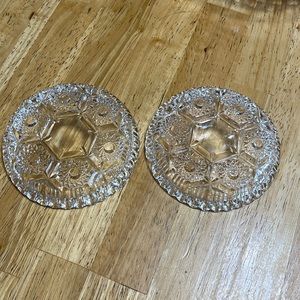 Italian cut crystal ashtray